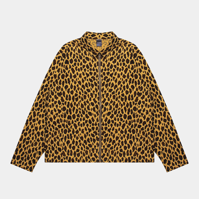 Zip Up Shirt Jacket [Leopard] / 2420624