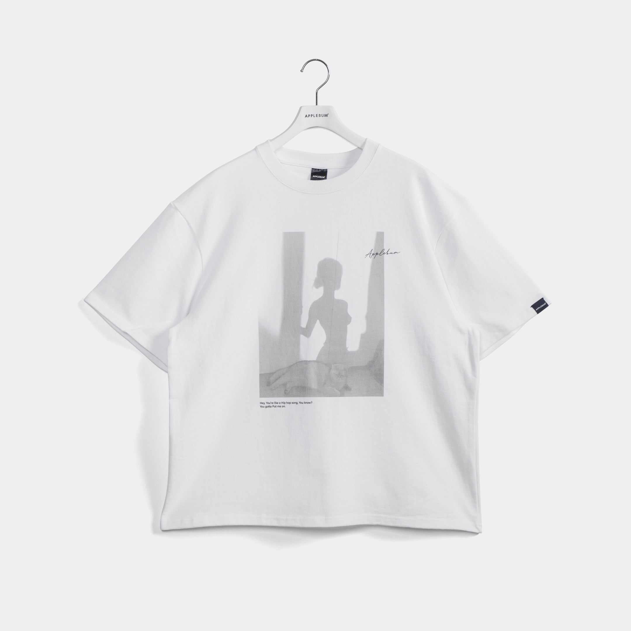 "Love moment" T-shirt 12oz [White] / 2411123