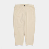 Loose Color Stretch Tapered Pants [Ivory] / 2420804