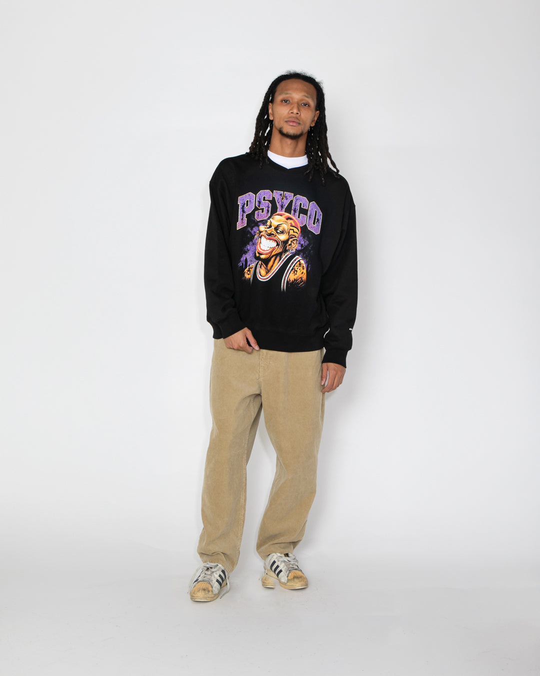 “Selena” Wide Tapered Corduroy Pants / 2620807