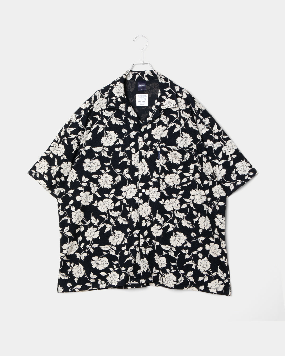 【5月発売予定】Chirimen Knit Aloha Shirt (Oversized) / 2610214