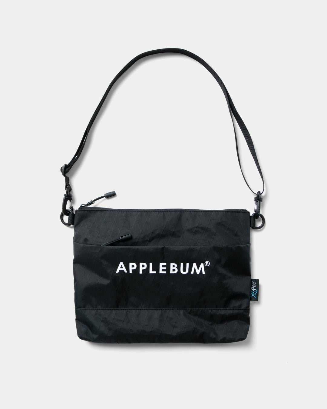 断*！様 【APPLEBUM】ロゴ刺繍 ウエストバッグ バッグ【Gray】送料込 アップルバム ロゴ ウエスト バッグ | APPLEBUM LOGO WAIST BAG - TWO