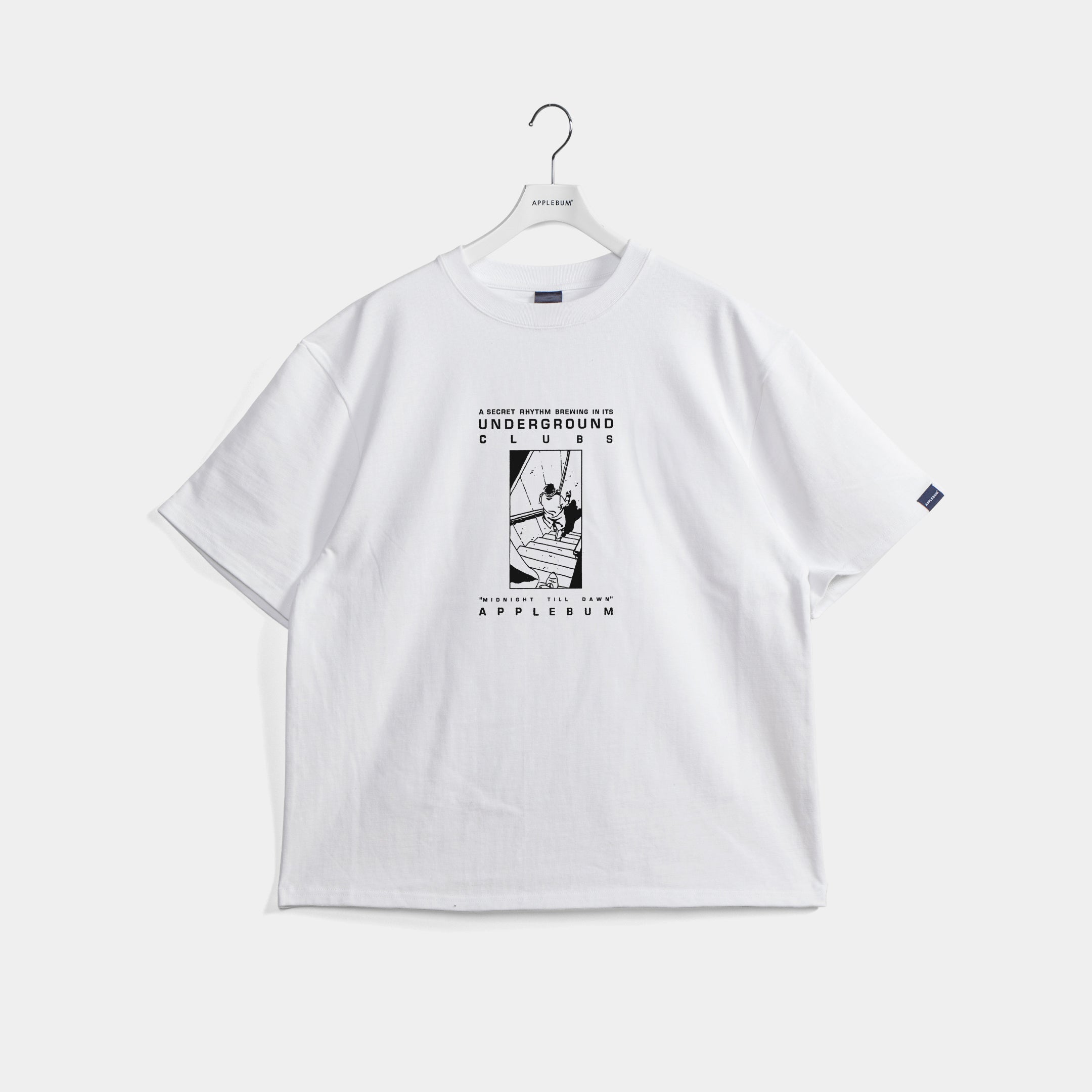 "HOUSE MUSIC" T-shirt 12oz [White] / 2411136