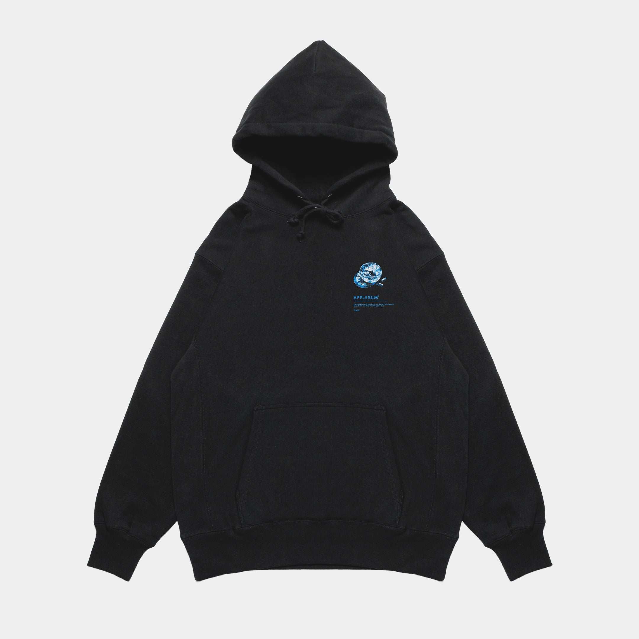 Ghetto N.C.” Sweat Parka [Black] / EA2420410