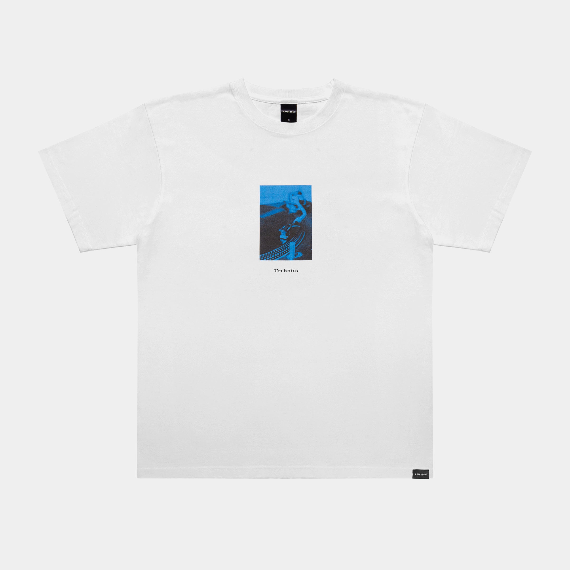 "Blue Print" T-shirt 6.2oz [White] / TE2411101