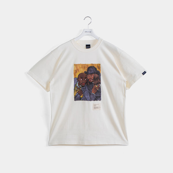 ”2 Of Amerikaz Most Wanted” T-shirt [Ivory] / 2411135