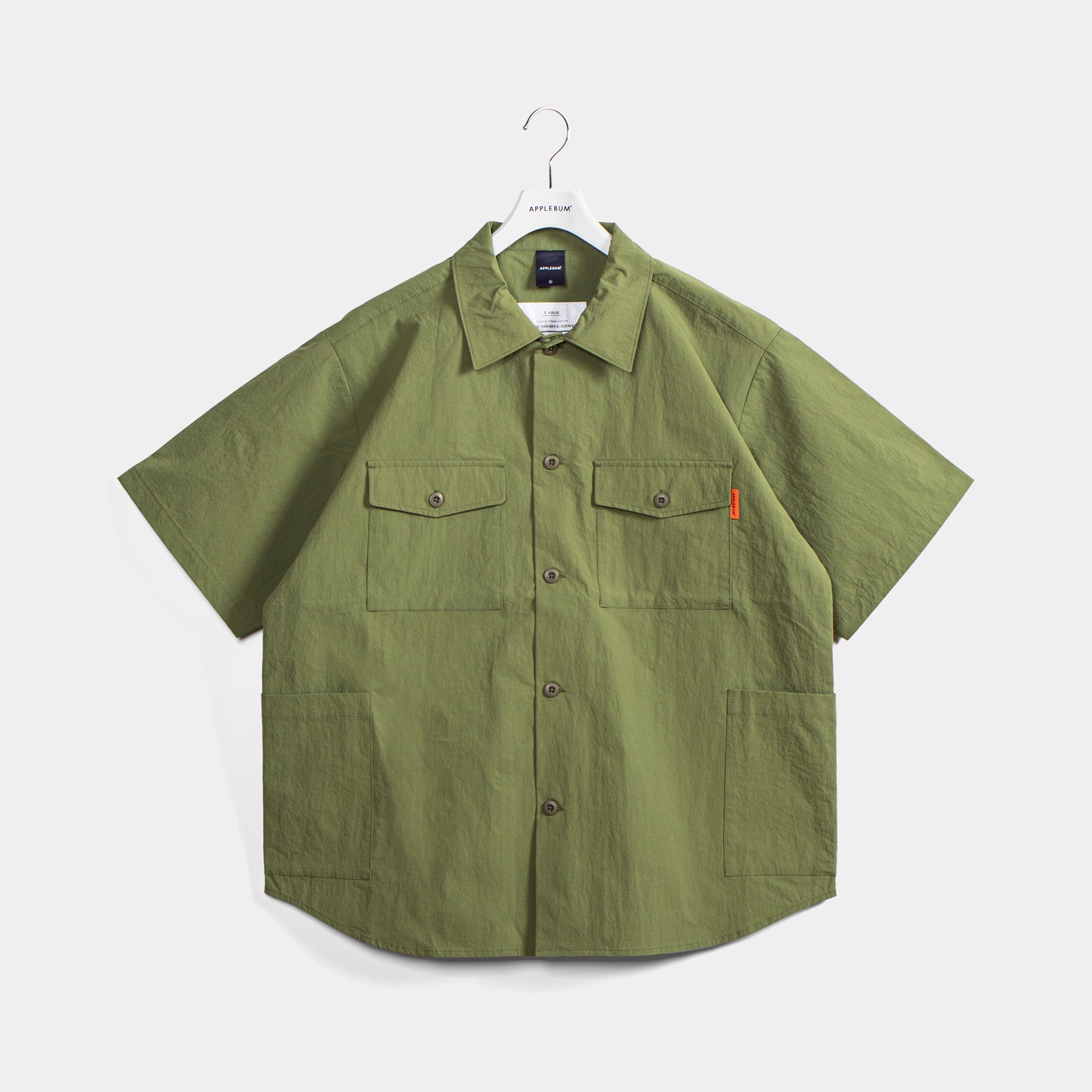 Military S/S Shirt Jacket [Khaki] / 2410604