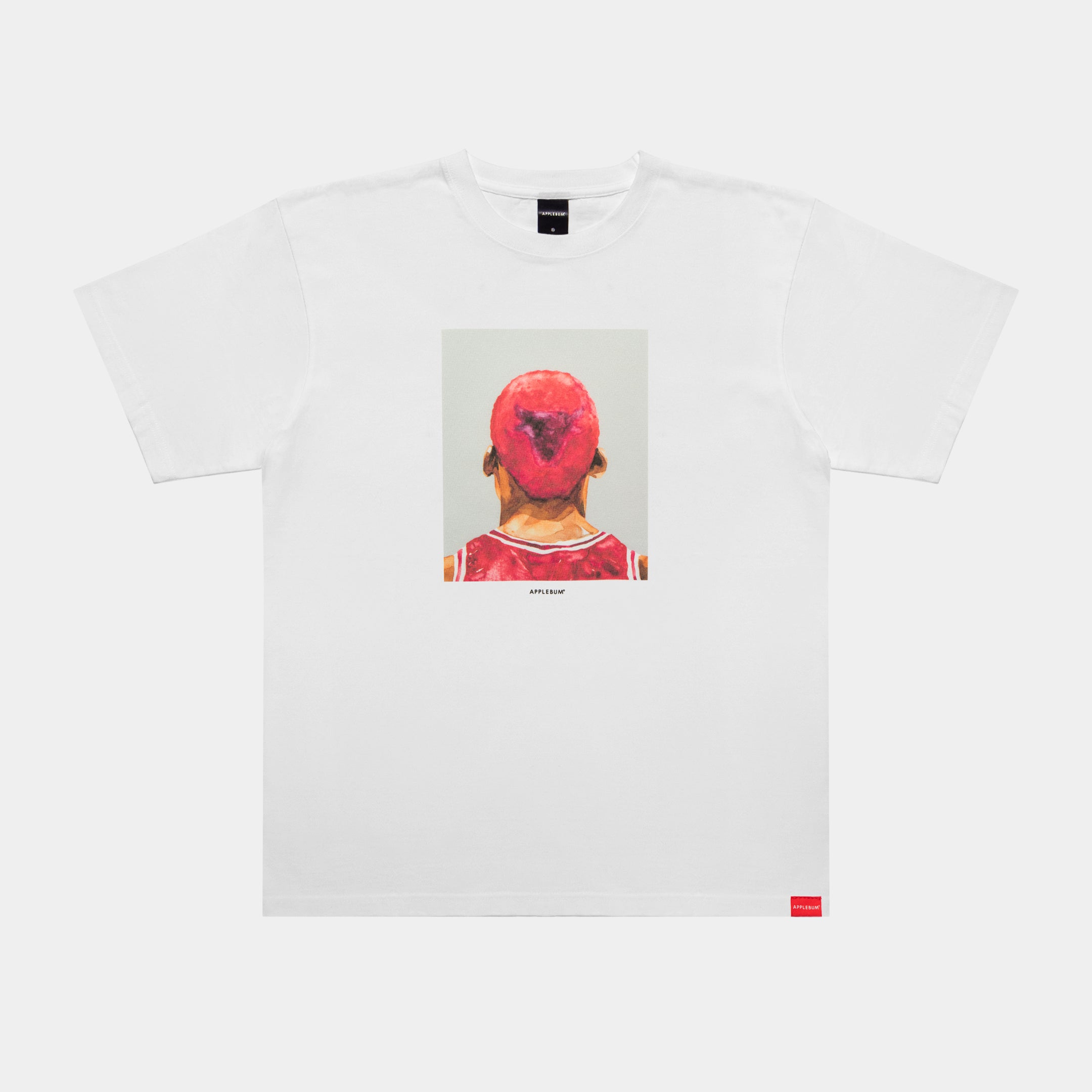 【LIMITED】"WORM (Red Head)" T-shirt [White] (6.2oz) / WR2411101