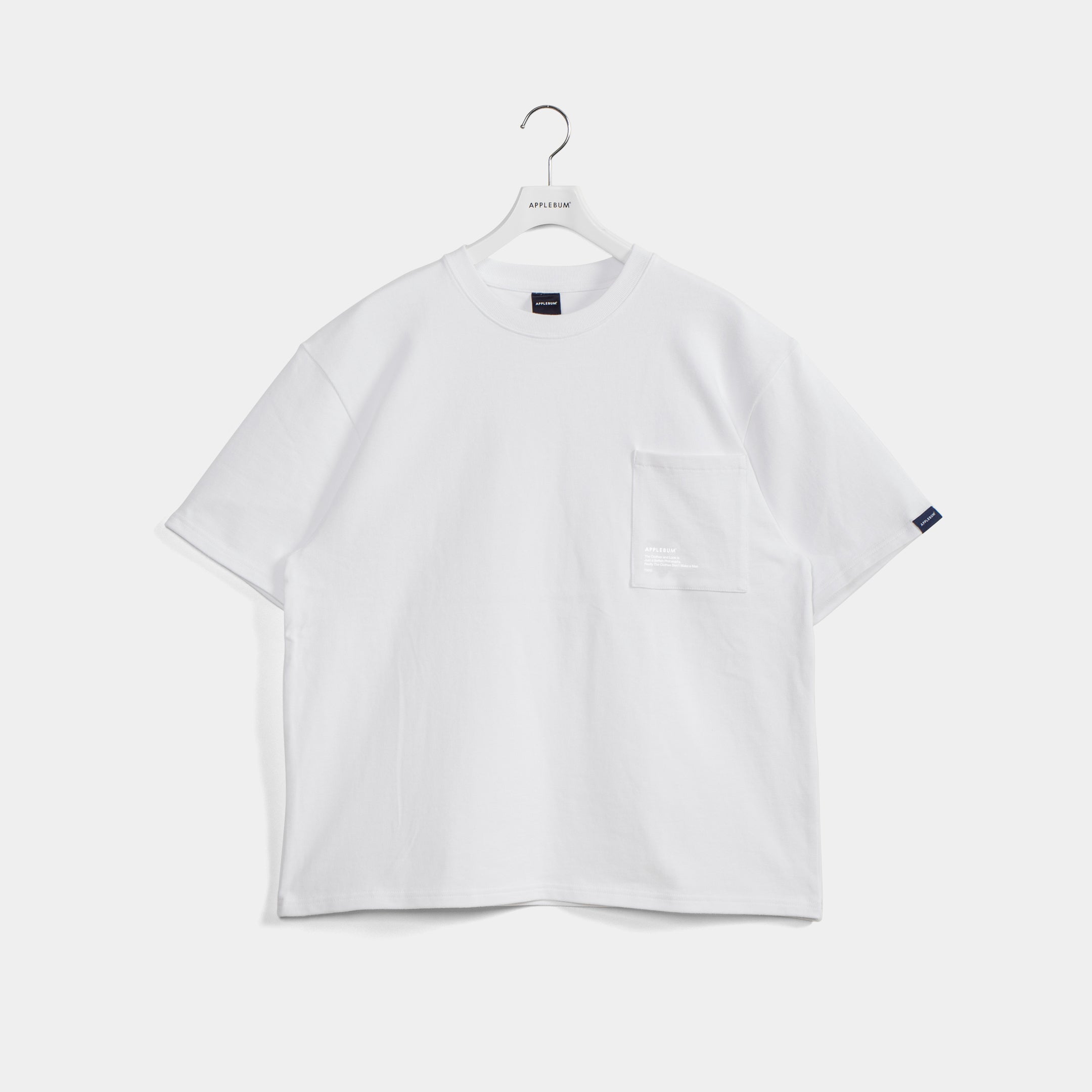 Ultra Heavyweight Pocket T-shirt (12oz) [White] / 2411125