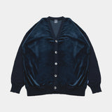 Velor Knit Cardigan [Navy] / 2420502