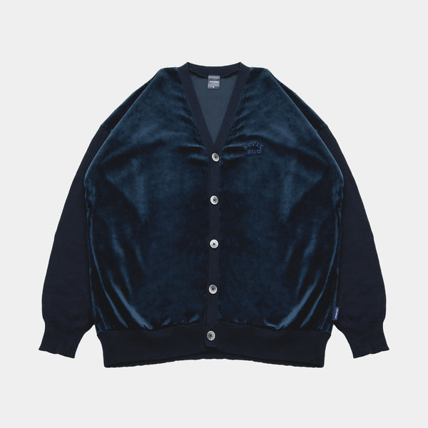 Velor Knit Cardigan [Navy] / 2420502