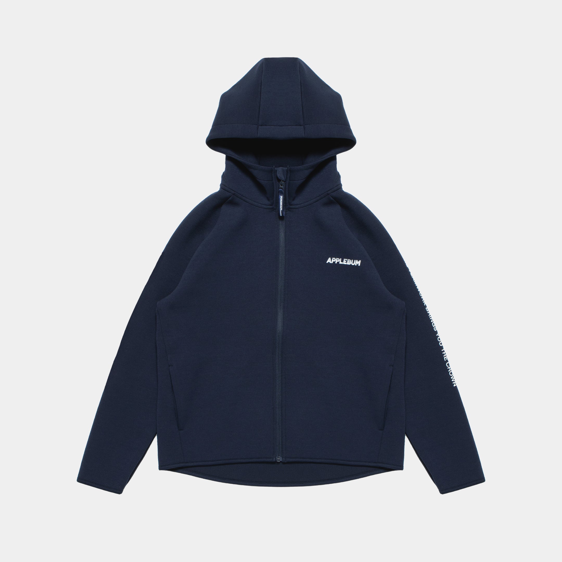 Double Knit Zip Up Parka [Navy] / EA2420103