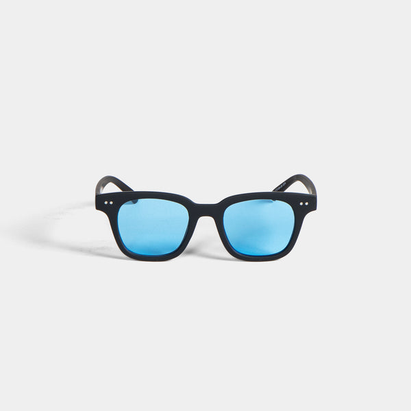 “Marcus” Sunglasses [Black/Blue] / 2411011