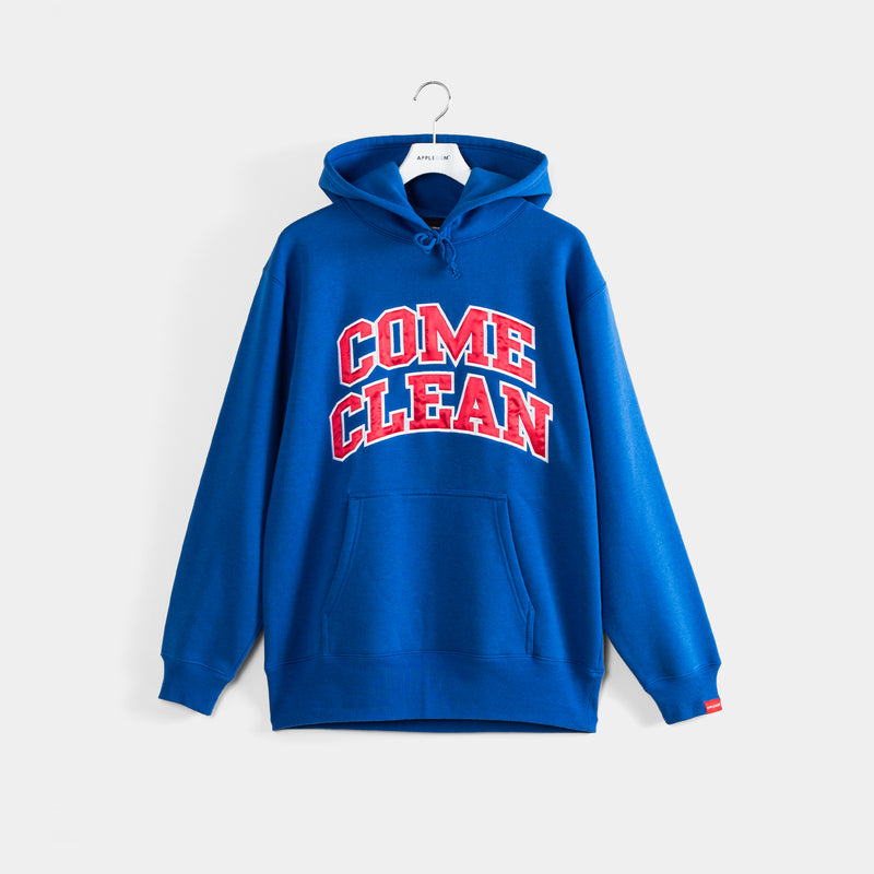 "COME CLEAN" Sweat Parka [Blue] / 2320404