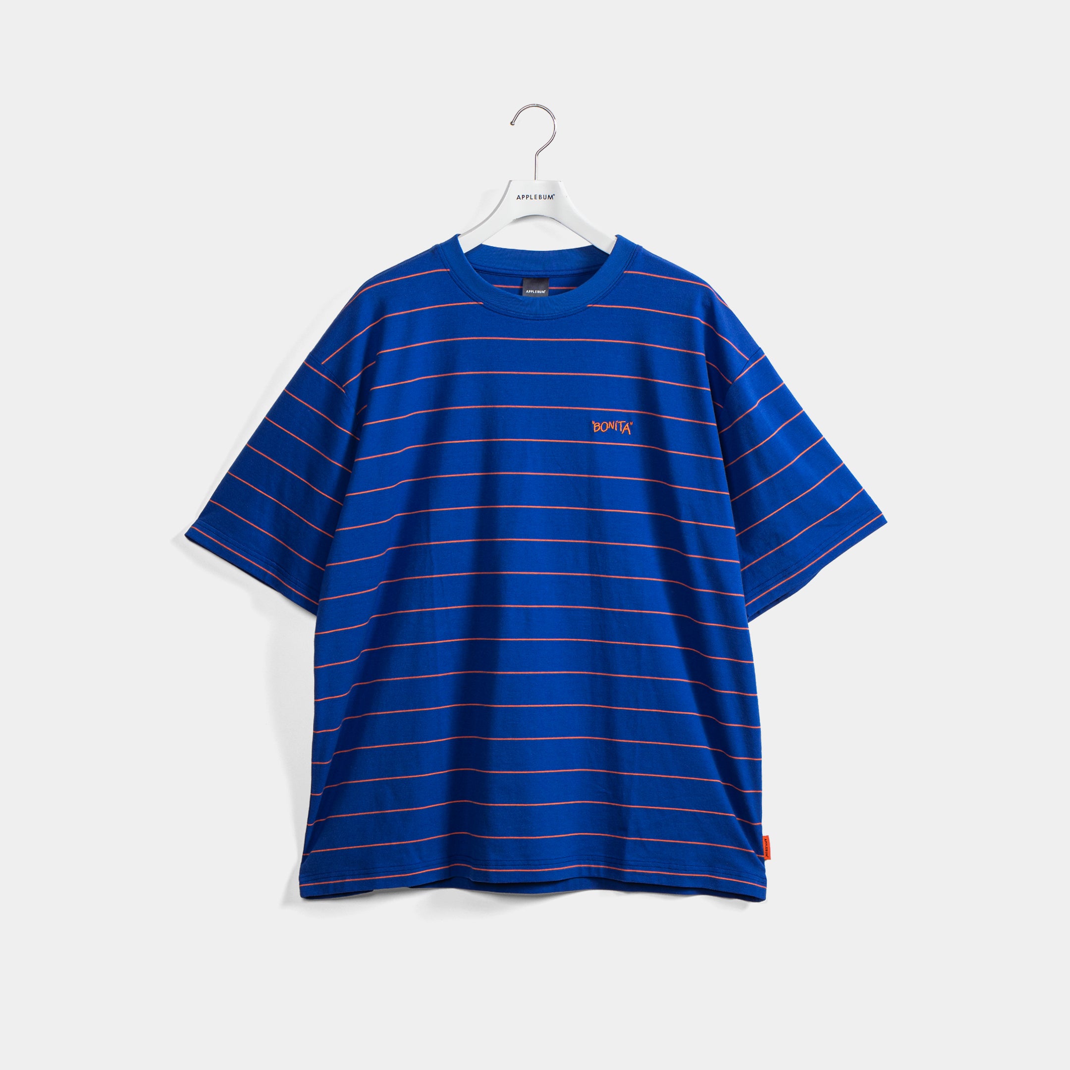 "Bonita" Border T-shirt [Blue] / 2411104