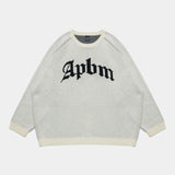 "APBM" Knit Sweater [Off White] / 2420503