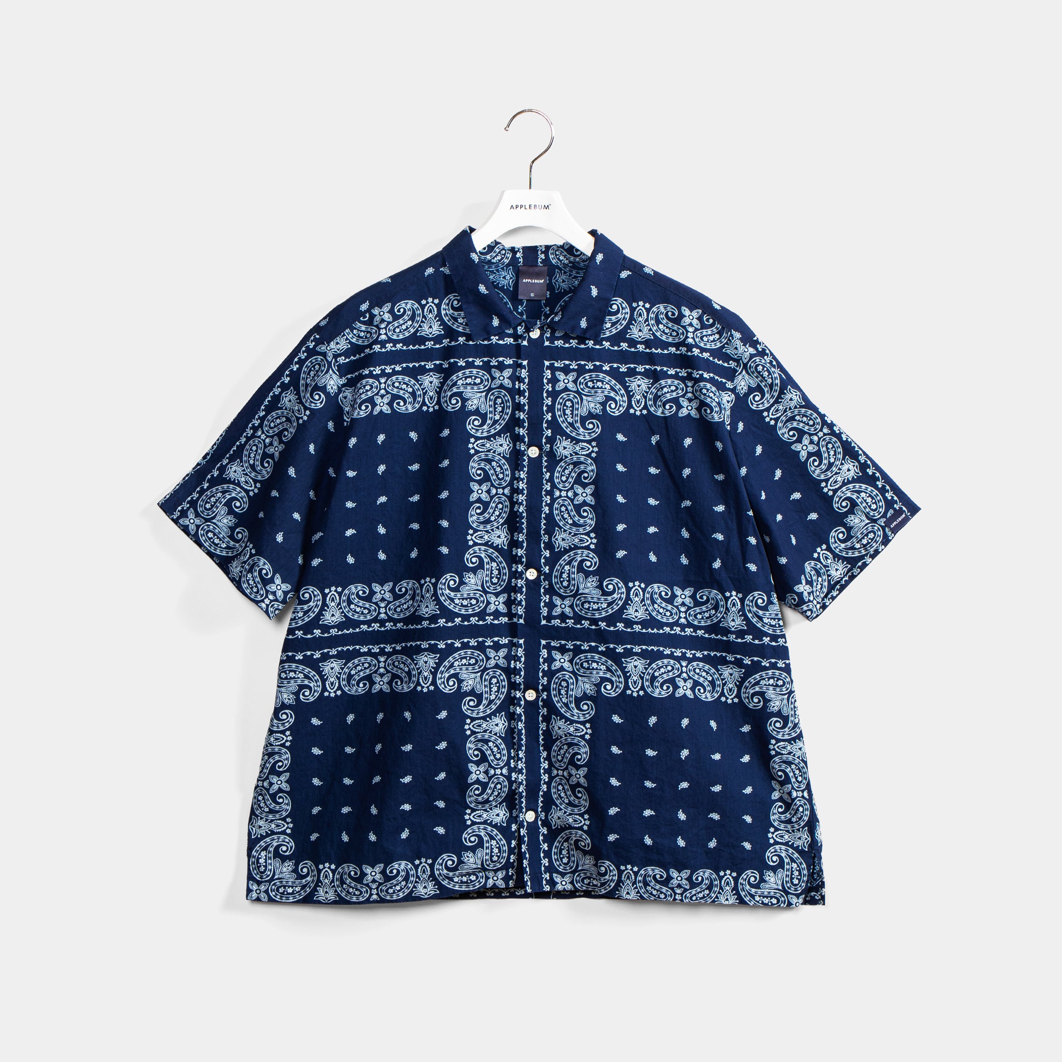 Indigo Paisley Shirt / 2410209