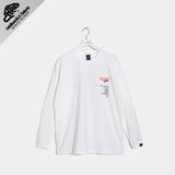 【Collaboration】"東京" L/S T-shirt [White] / GT2311104