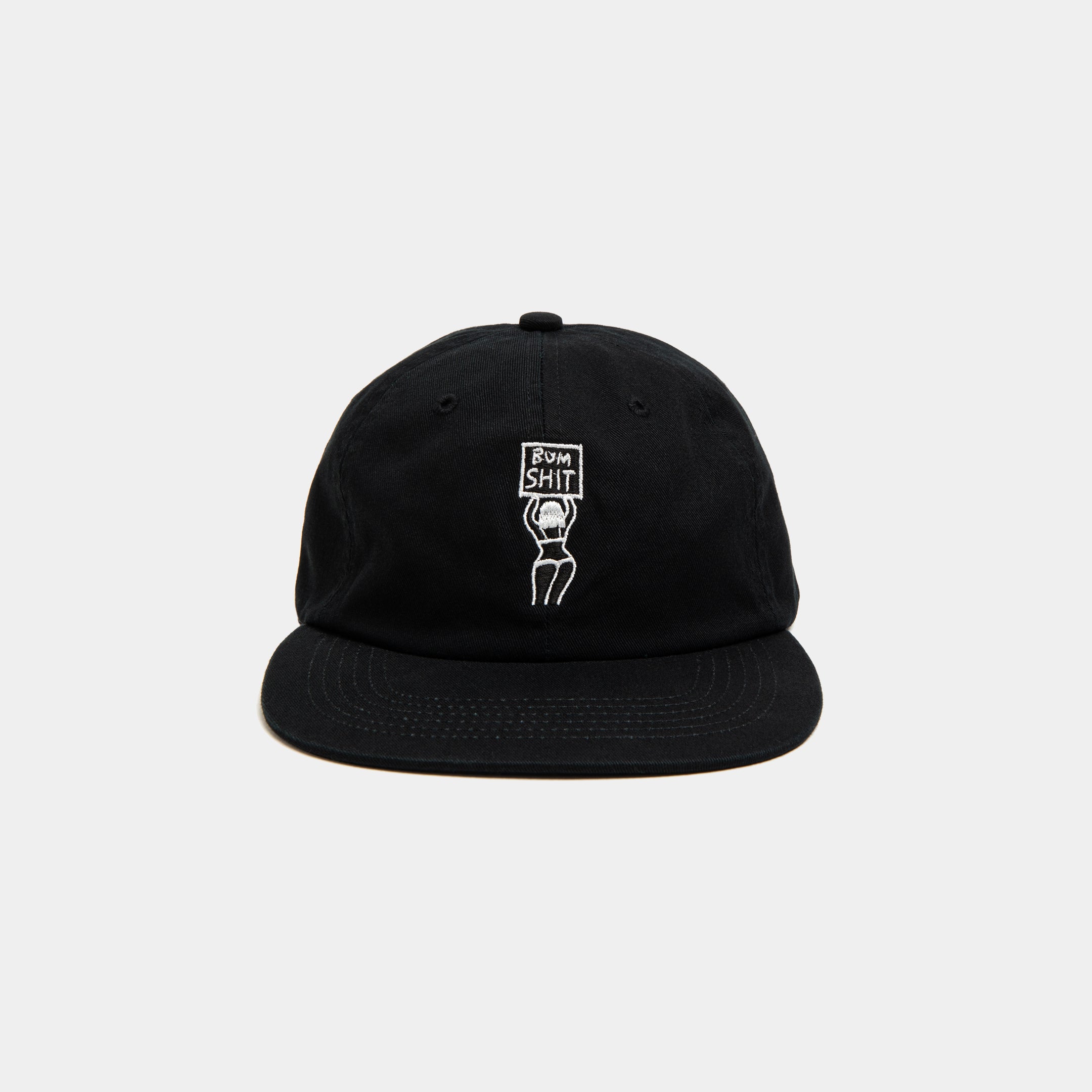 "BUM SHIT" Cap [Black] / HS2410901