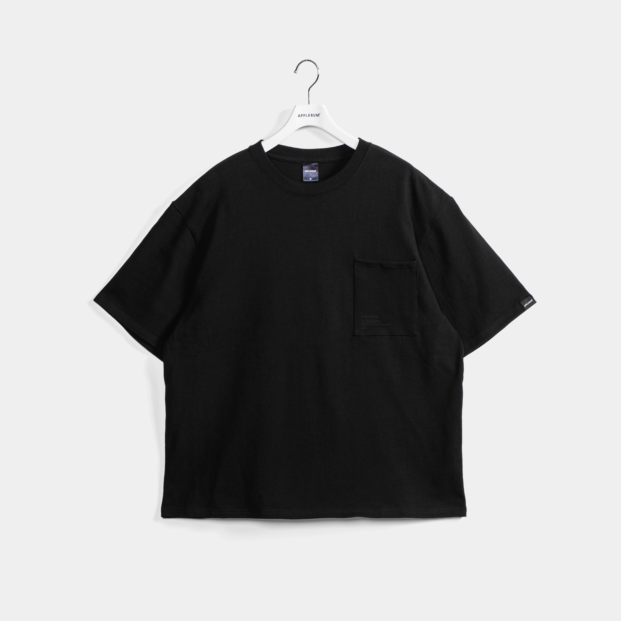 Ultra Heavyweight Pocket T-shirt (12oz) [Black] / 2411125