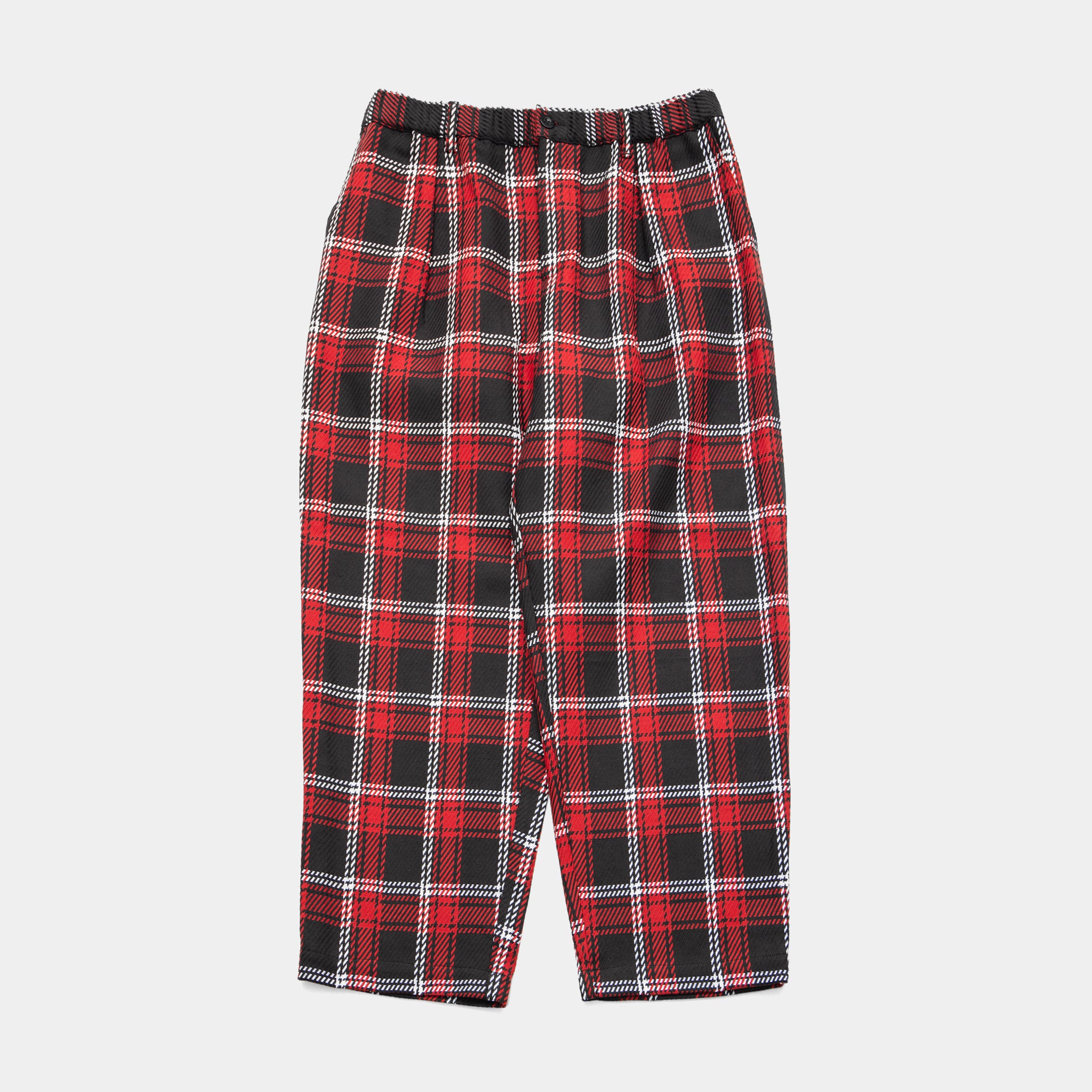 Double Layered Check Wide Pants / 2420801