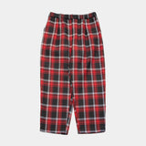 Double Layered Check Wide Pants / 2420801