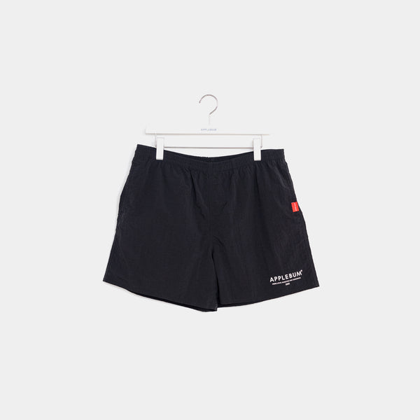 APPLEBUM Active Nylon Shorts Black sizeL