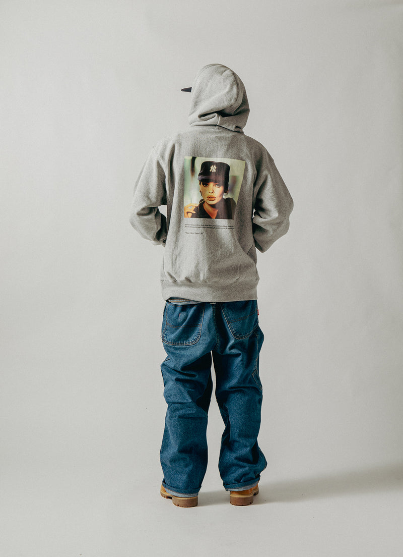 "Toothpick Girl" Sweat Parka [H.Gray] / EA2420408