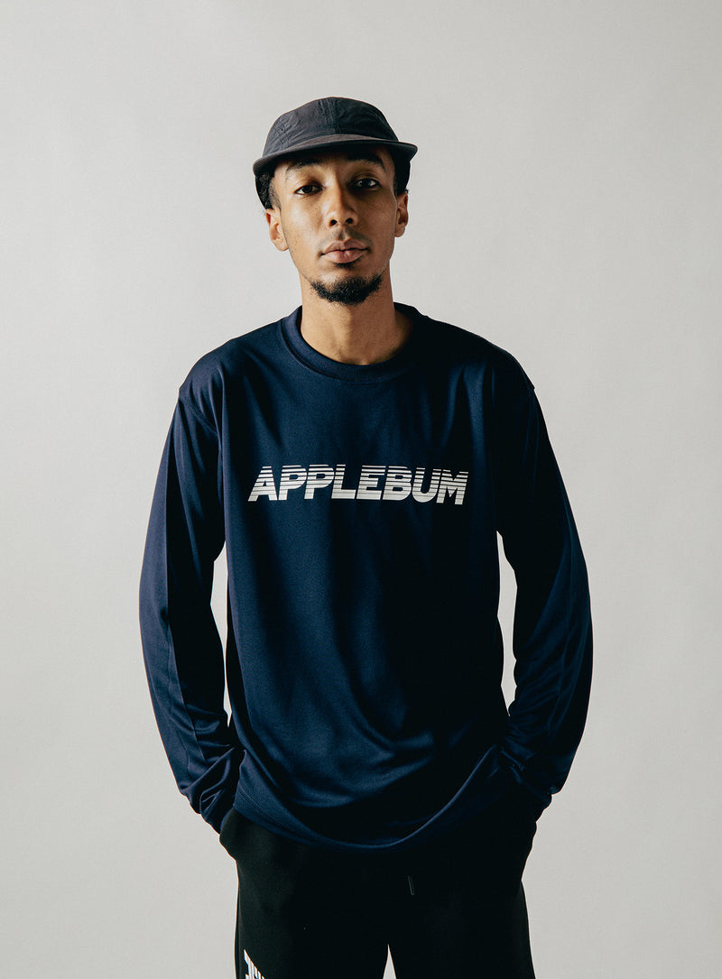 “Sports Logo” Elite Performance Dry L/S T-shirt [Navy] / EA2421110