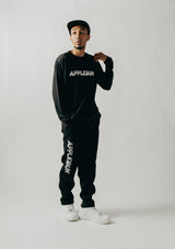 Sports Logo Double Knit Pants [Black] / EA2420803