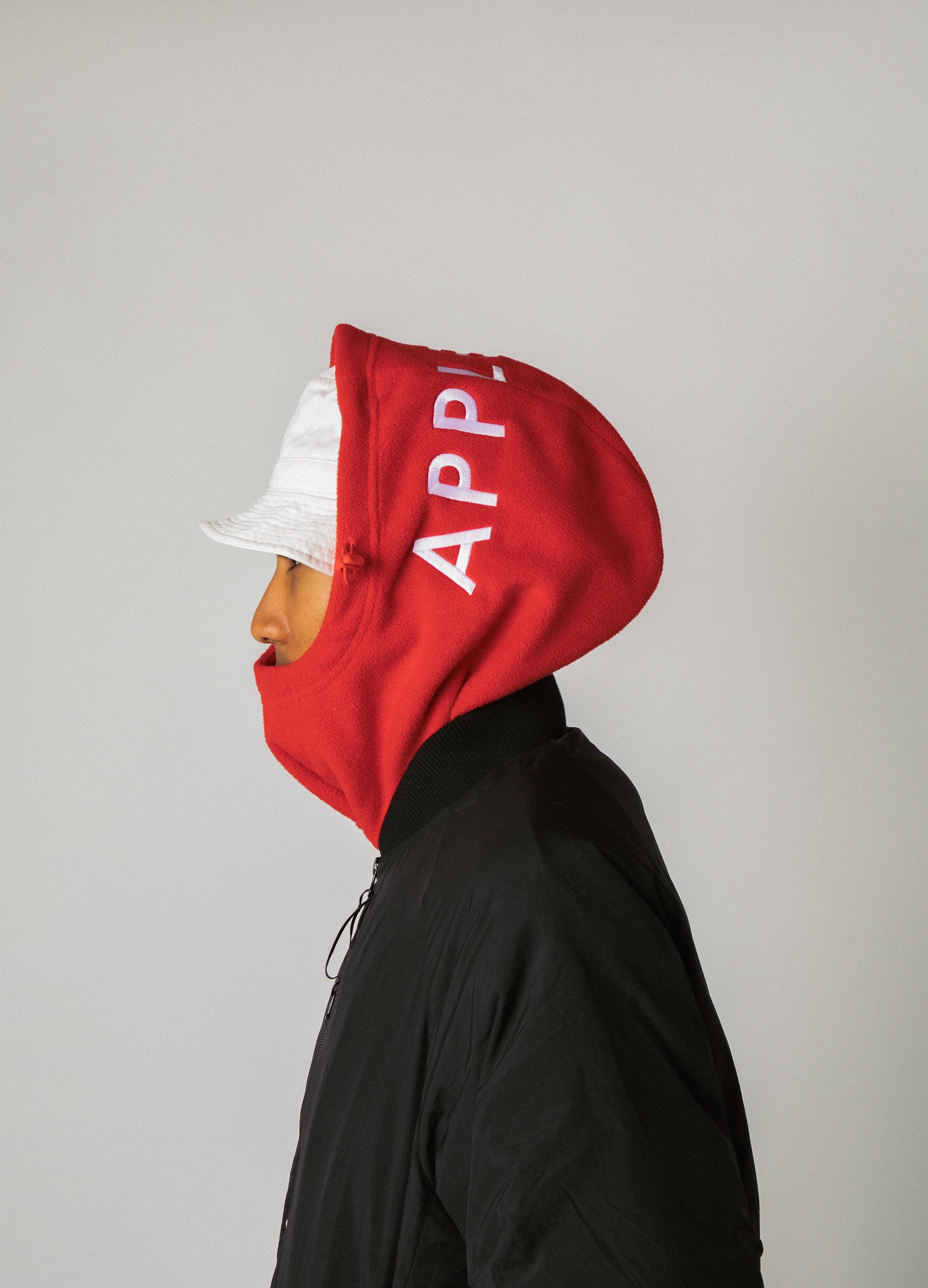 Fleece Hood [Red] / 2421005