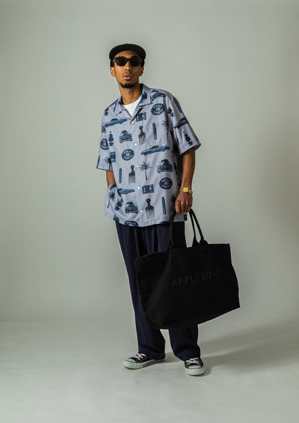 "Cali" Aloha Shirt [Gray] / 2410207