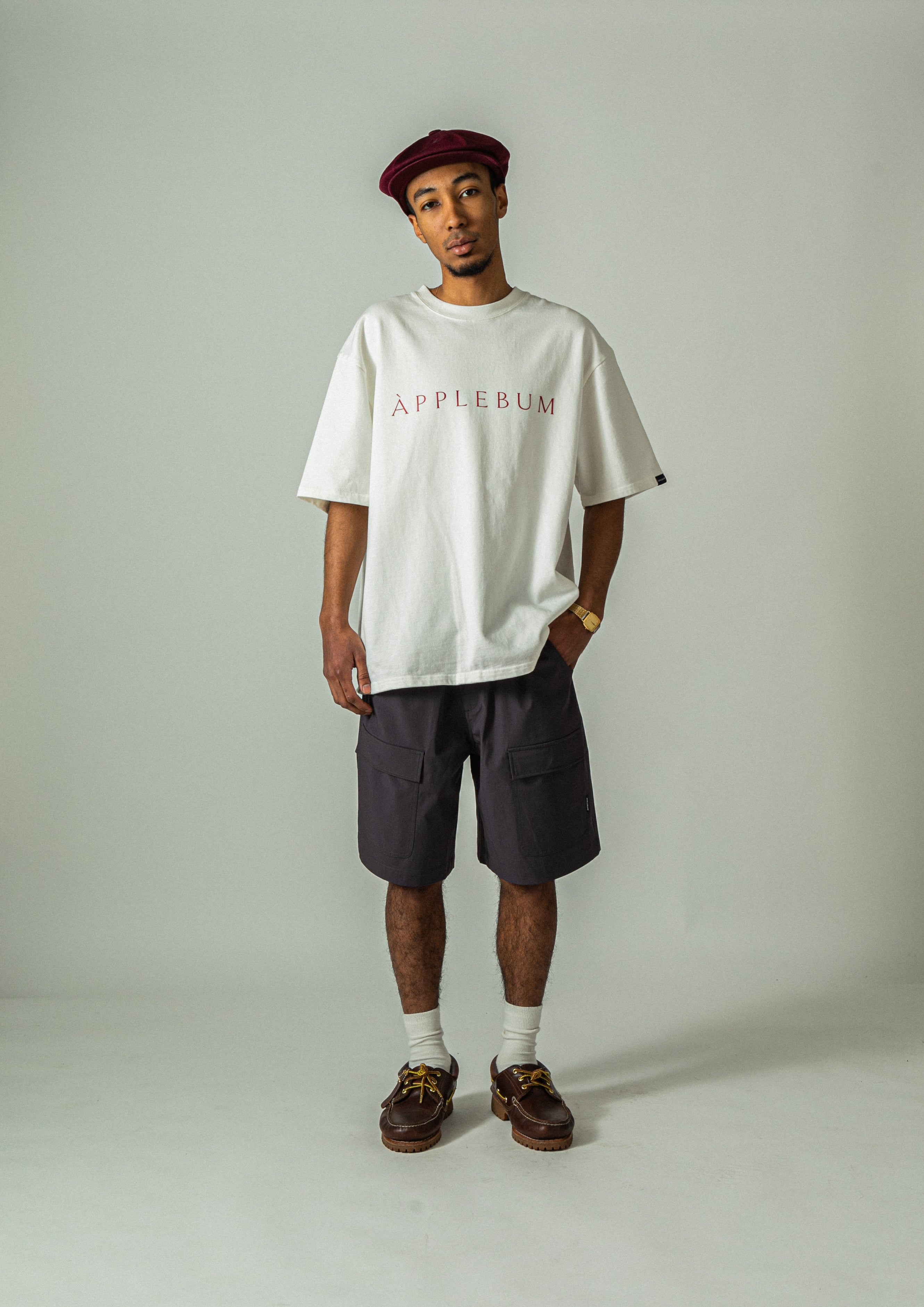 Logo T-shirt 12oz [Natural] / 2411119