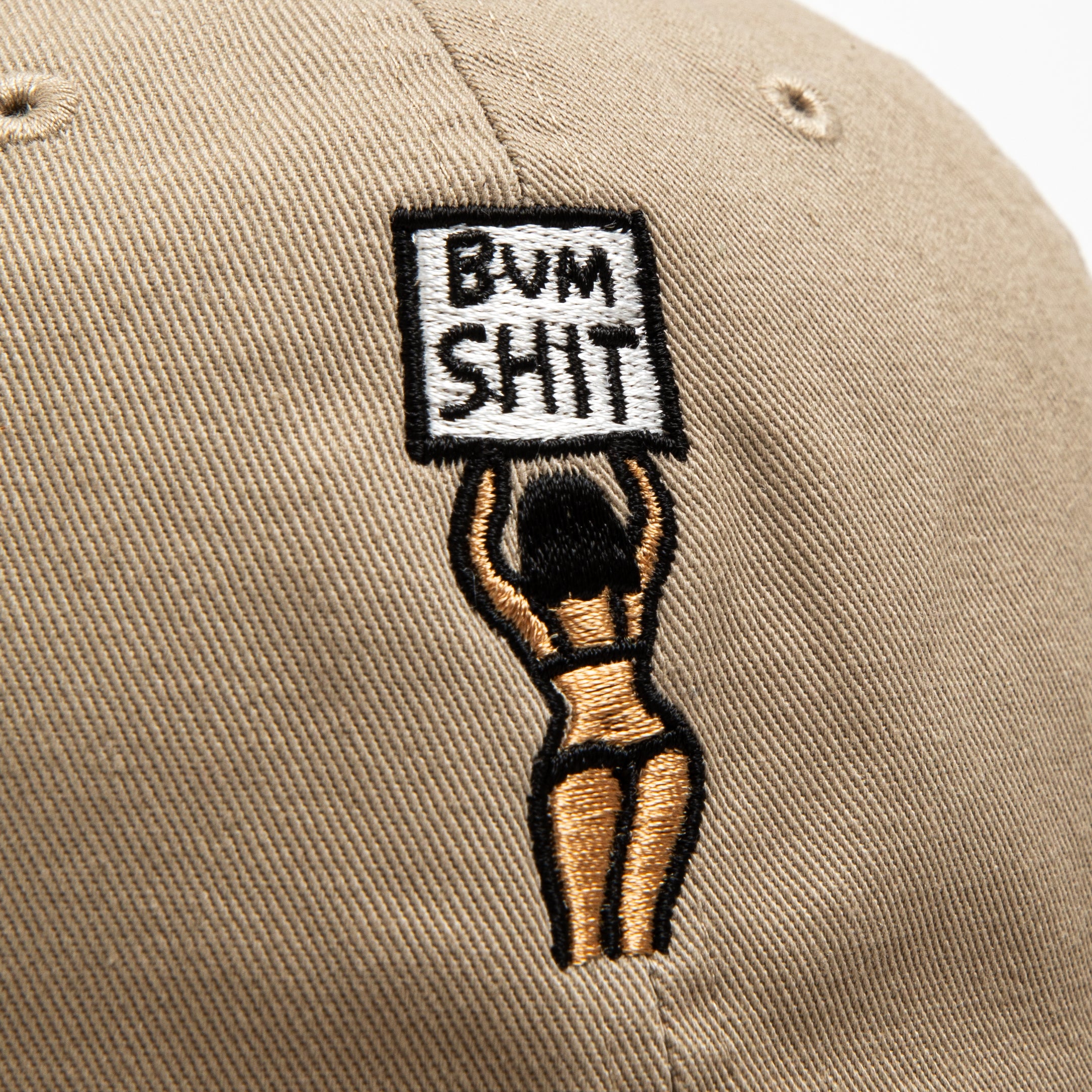 "BUM SHIT" Cap [Beige] / HS2410901