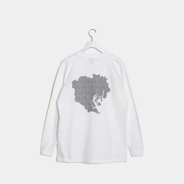 【Collaboration】"Tokyo" L/S T-shirt [White] / GT2311104