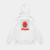 【LIMITED】"WORM (Red Head)" Sweat Parka [White] / WR2410401