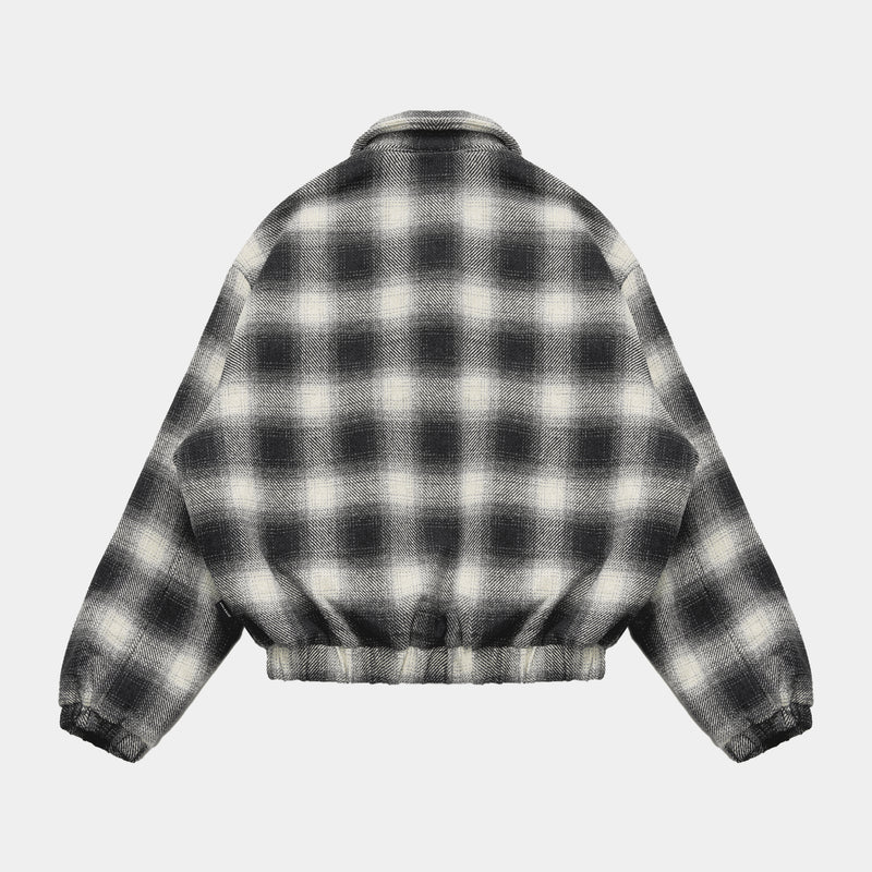 Ombre Check Jacket [Black/White] / 2420615