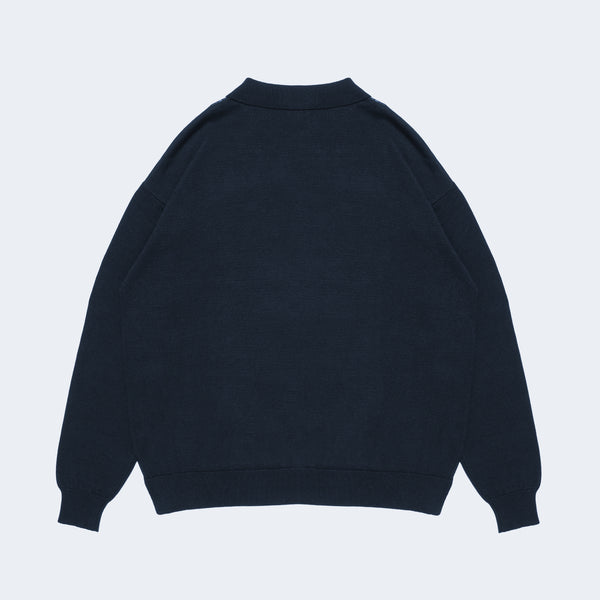 Knit Polo Shirt [Navy] / 2320501