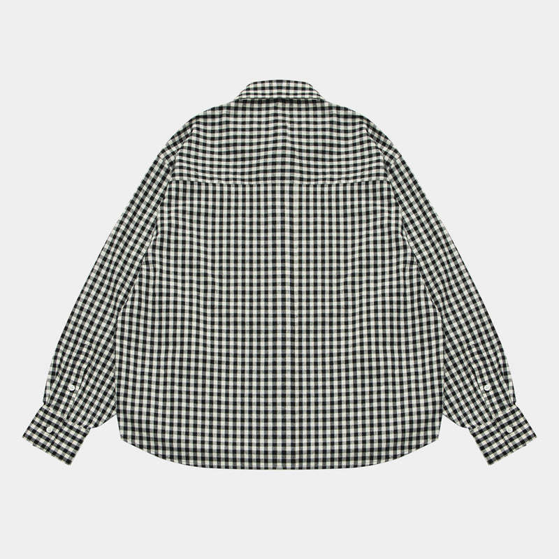 Gingham Check Oversize Shirt / 2420201