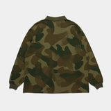 Camo L/S Polo Shirt / 2420101