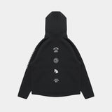 Double Knit Zip Up Parka [Black] / EA2420103