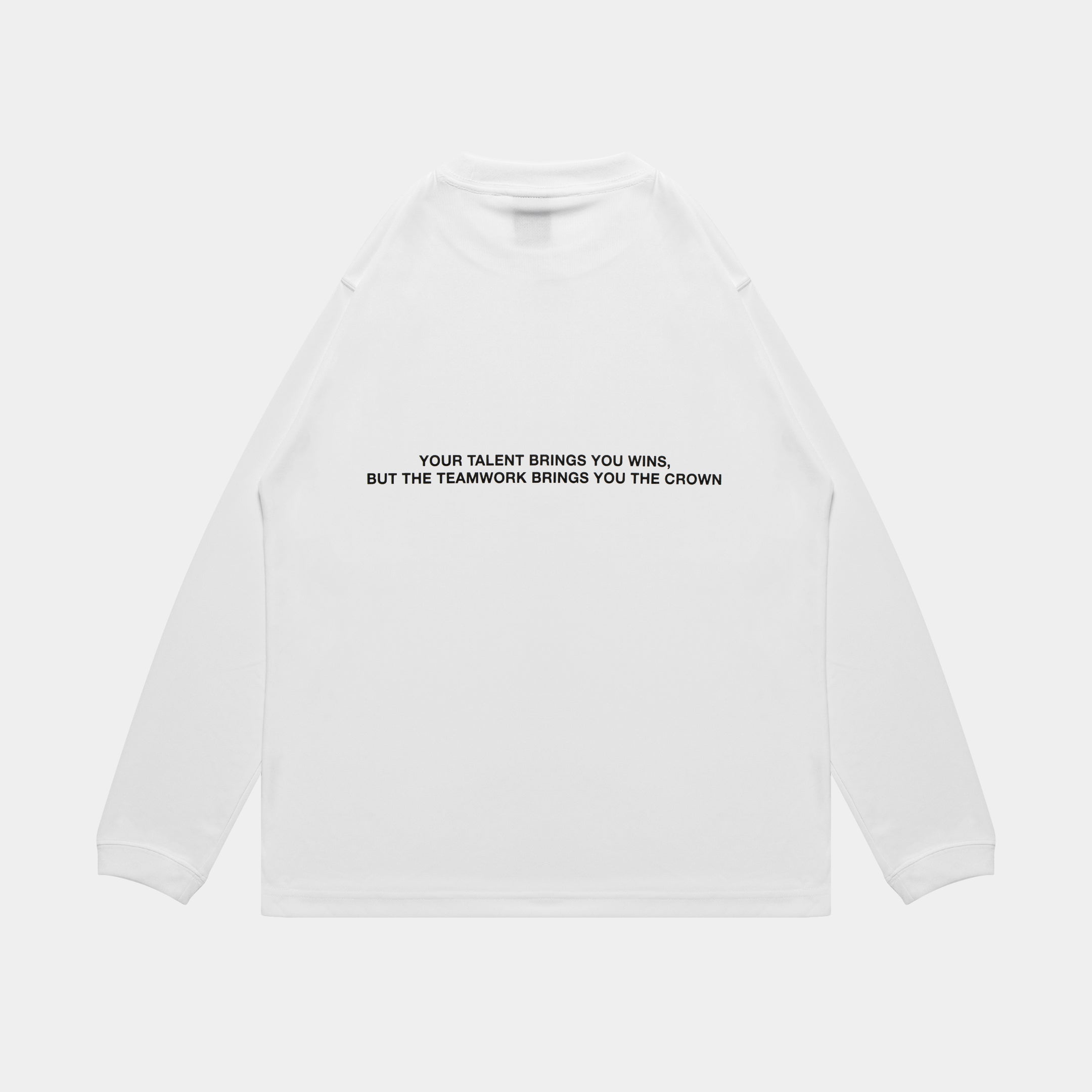 “Sports Logo” Elite Performance Dry L/S T-shirt [White] / EA2421110