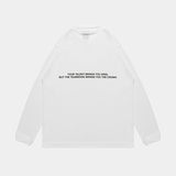 “Sports Logo” Elite Performance Dry L/S T-shirt [White] / EA2421110