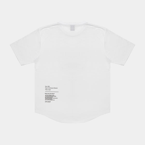 “3 Stars” Dry (Cotton Like) T-shirt [White] / EA2421101