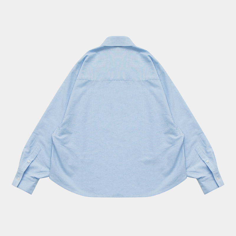 Oxford Oversize Shirt [L.Blue] / 2420202