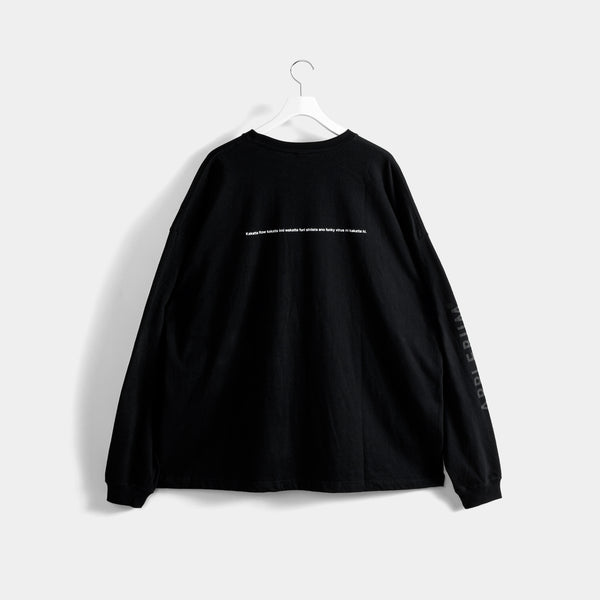 【Collaboration】"POM" L/S T-shirt [Black] / POM2311105