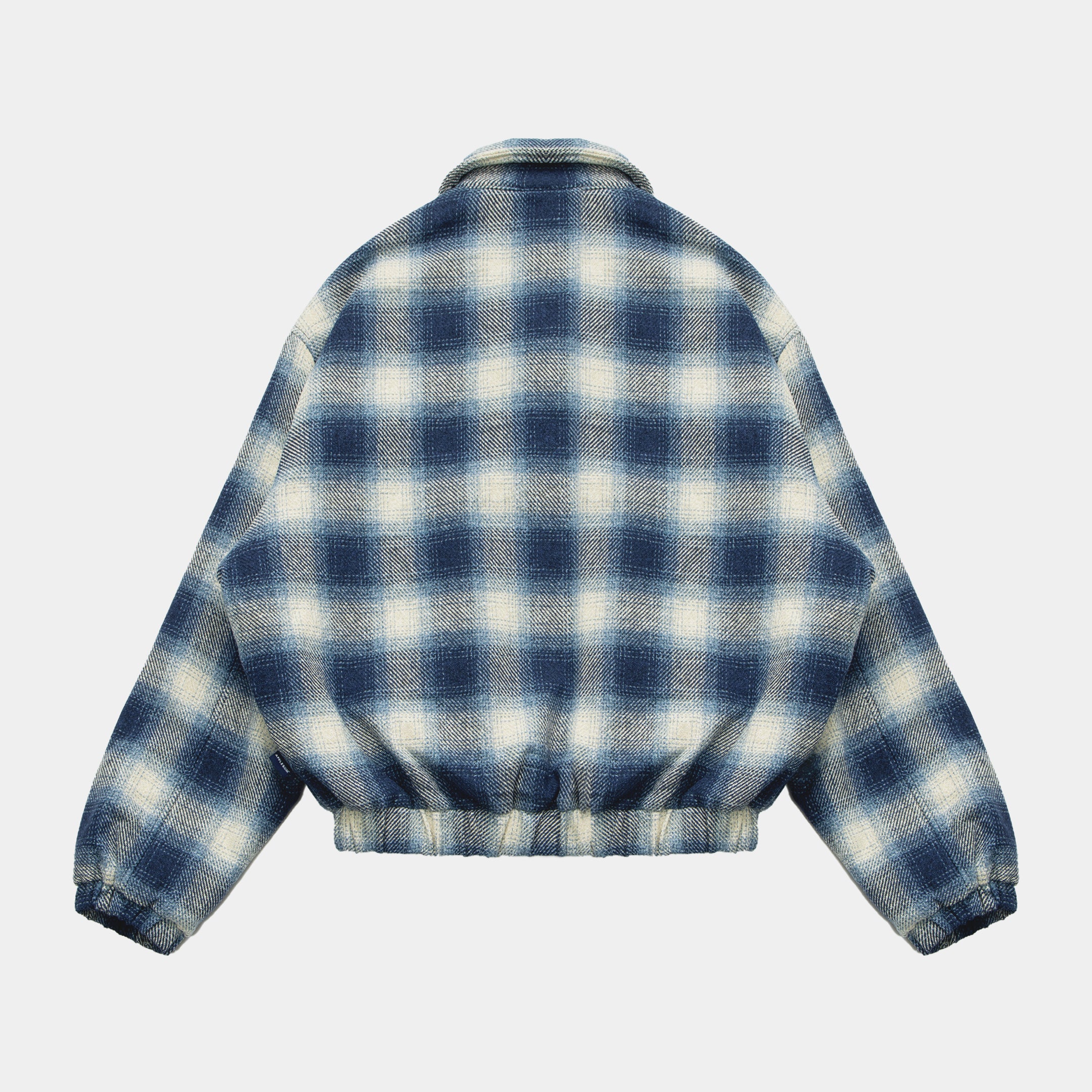 Ombre Check Jacket [Navy/White] / 2420615