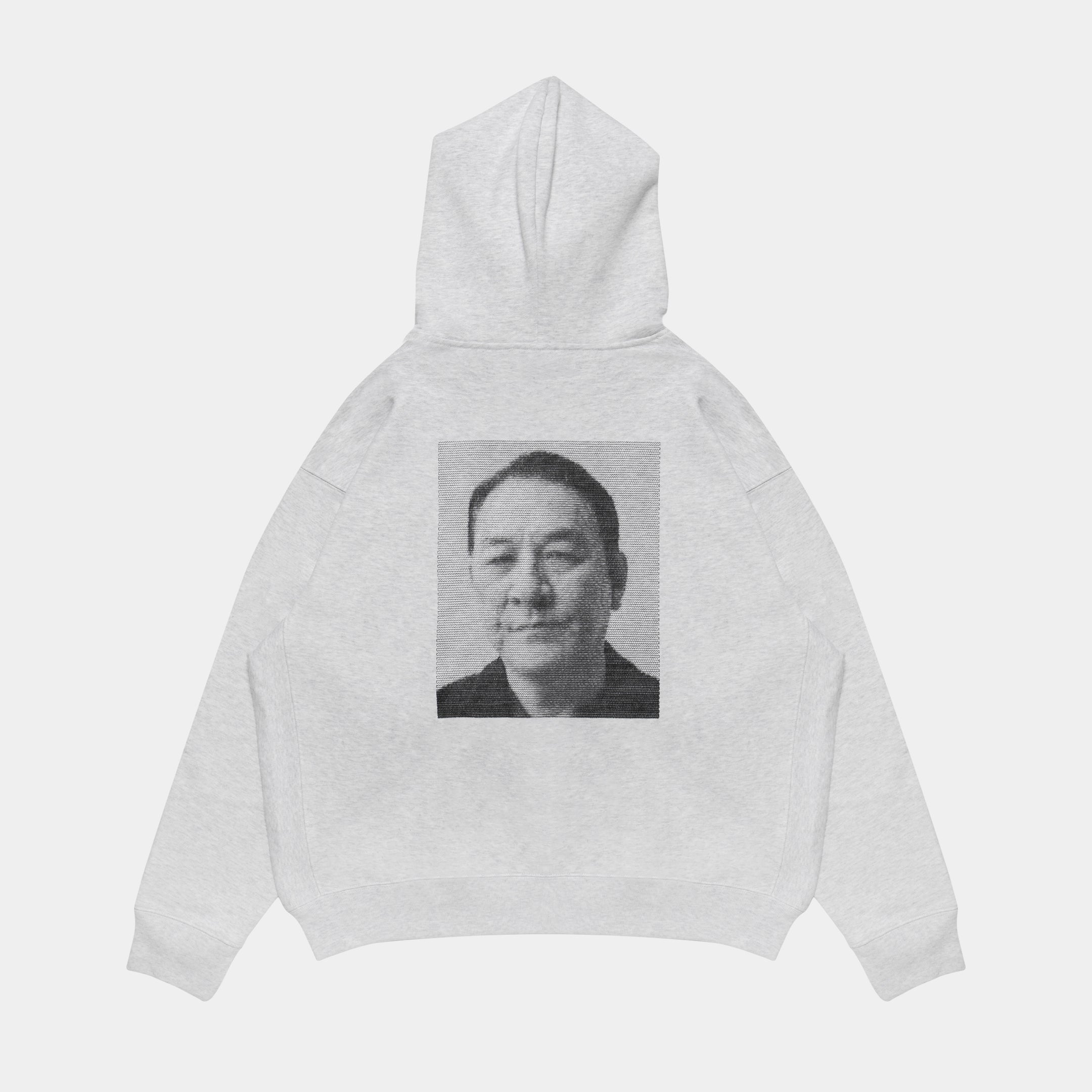 "Stitch Photo Print" Sweat Parka / PT2410402