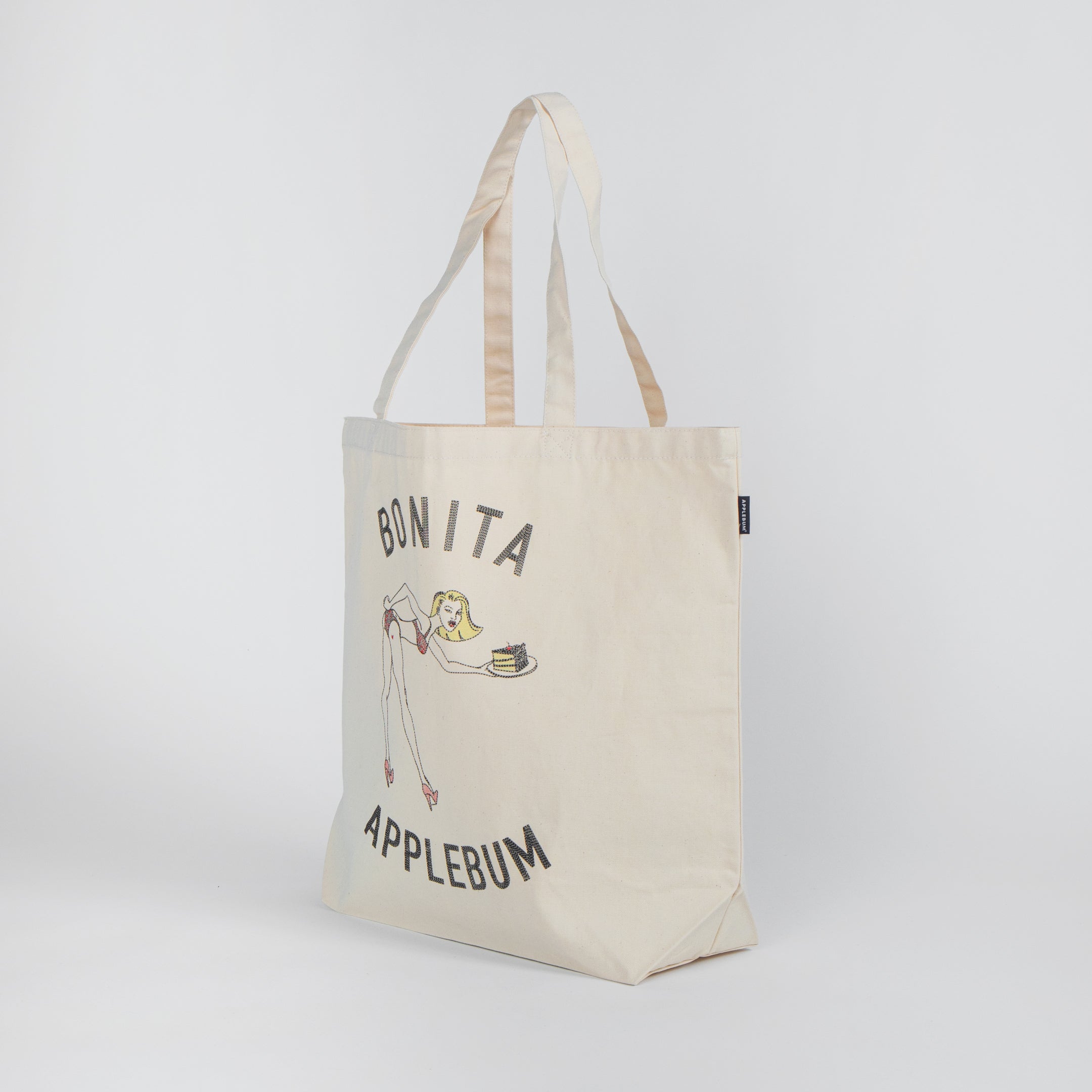 “Bonita Applebum” Tote Bag [Natural] / 2411009