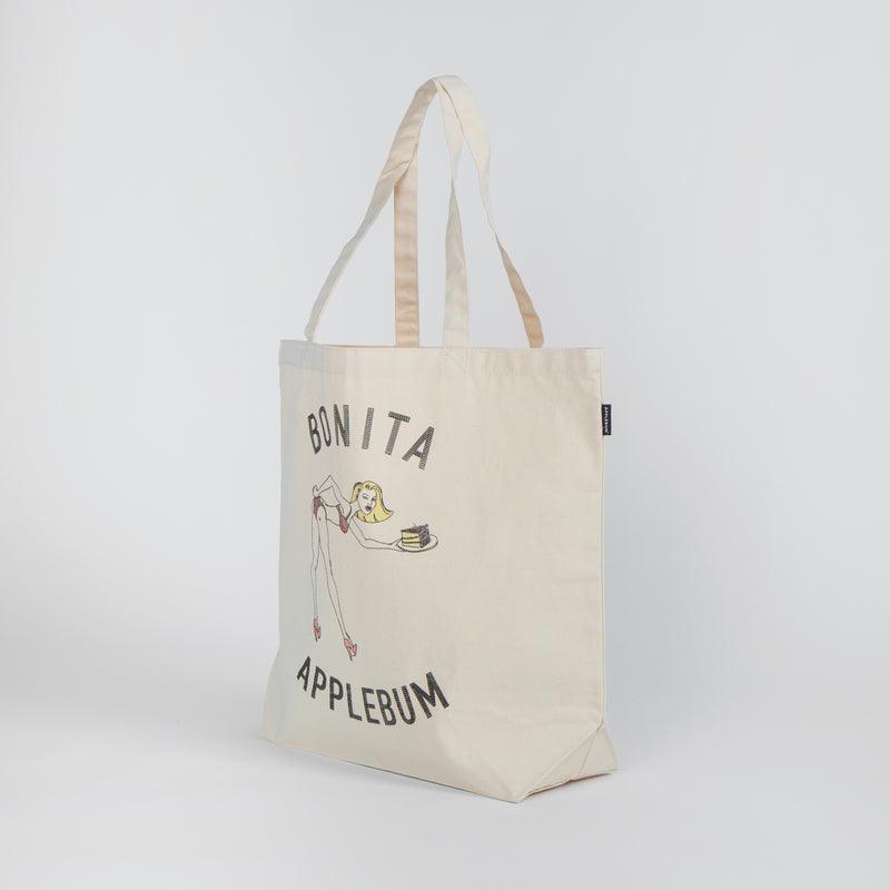 “Bonita Applebum” Tote Bag [Natural] / 2411009